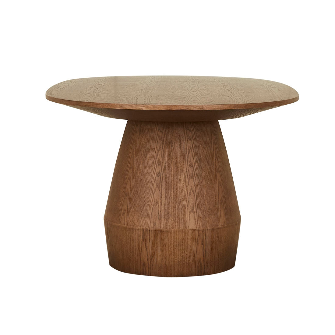 Bloom Oval Dining Table - Smoked Ash