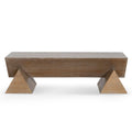 Davila 1.52m Elm Coffee Table - Natural