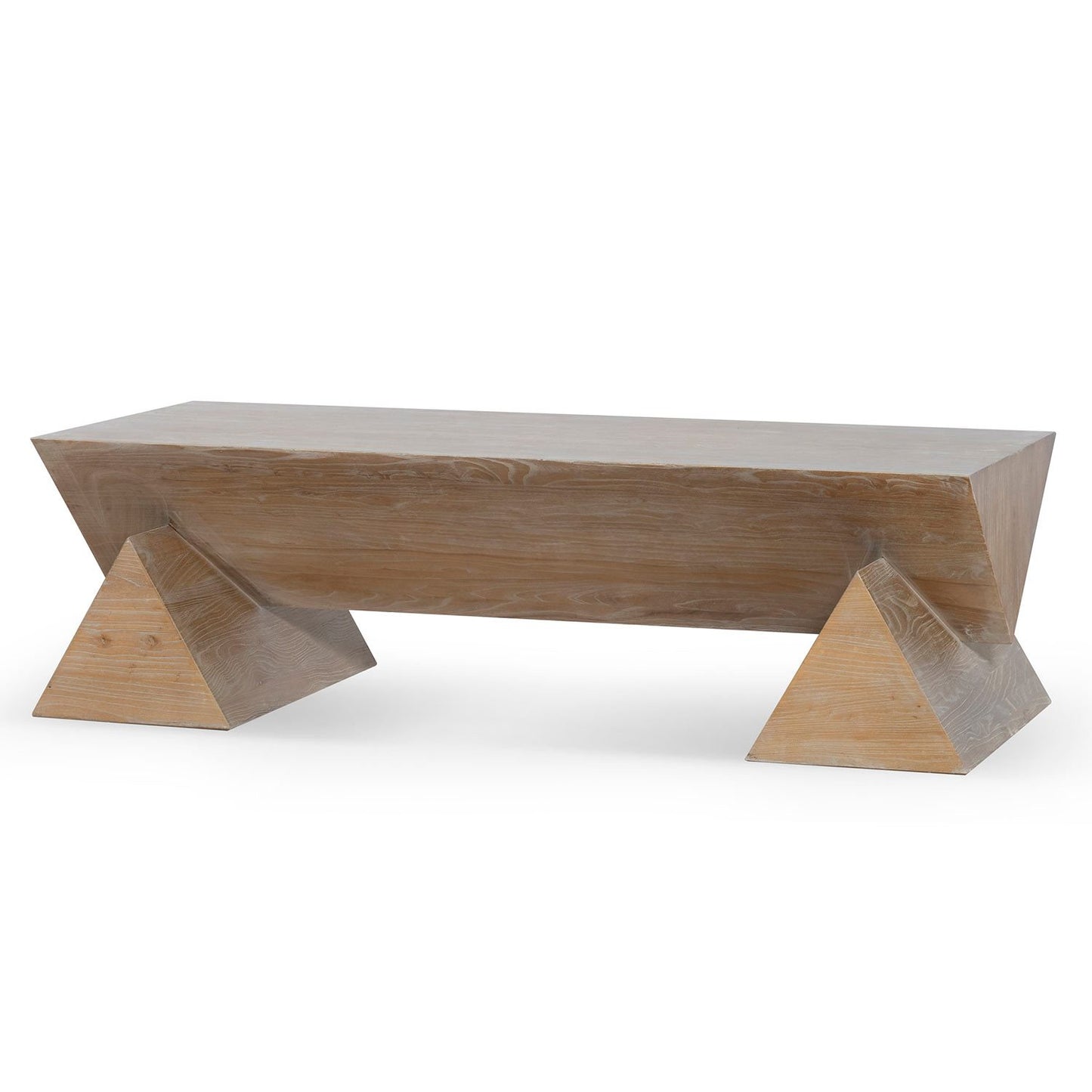 Davila 1.52m Elm Coffee Table - Natural
