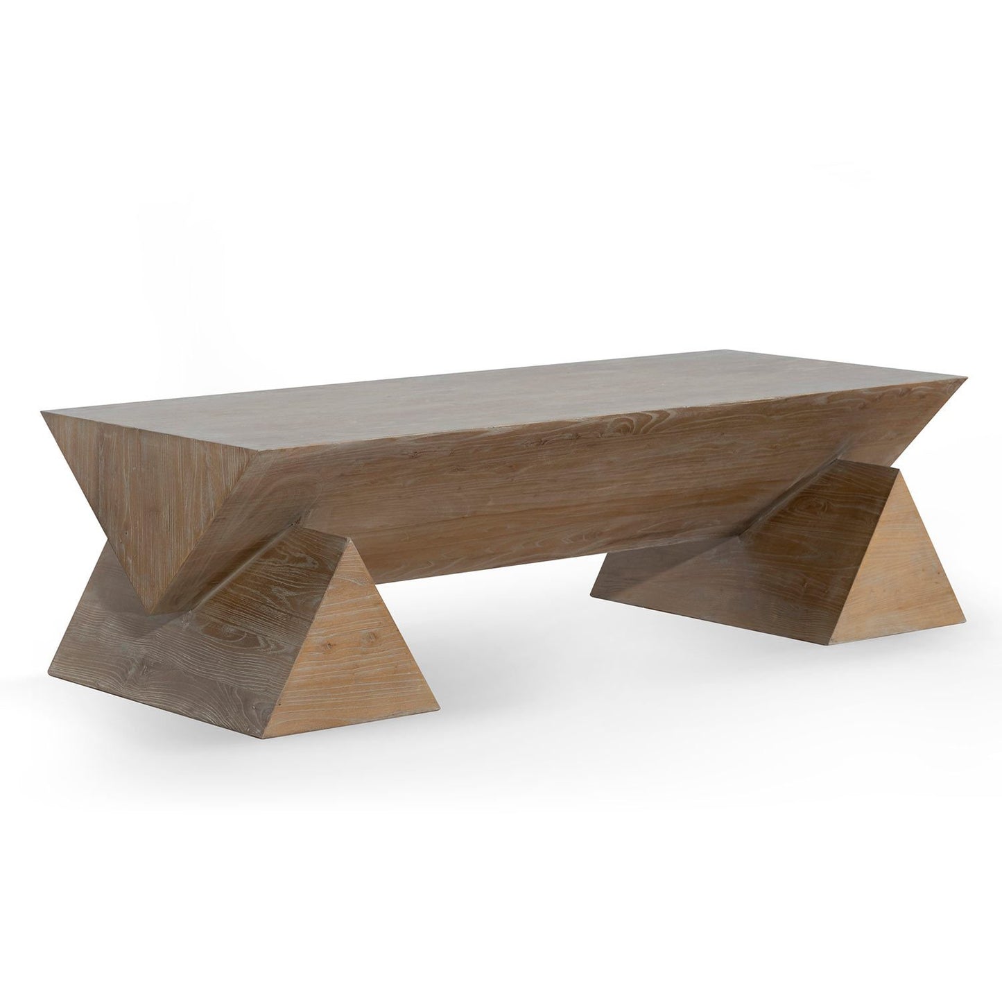 Davila 1.52m Elm Coffee Table - Natural
