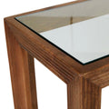 Zephyr Console - Crema Beige Marble - Natural