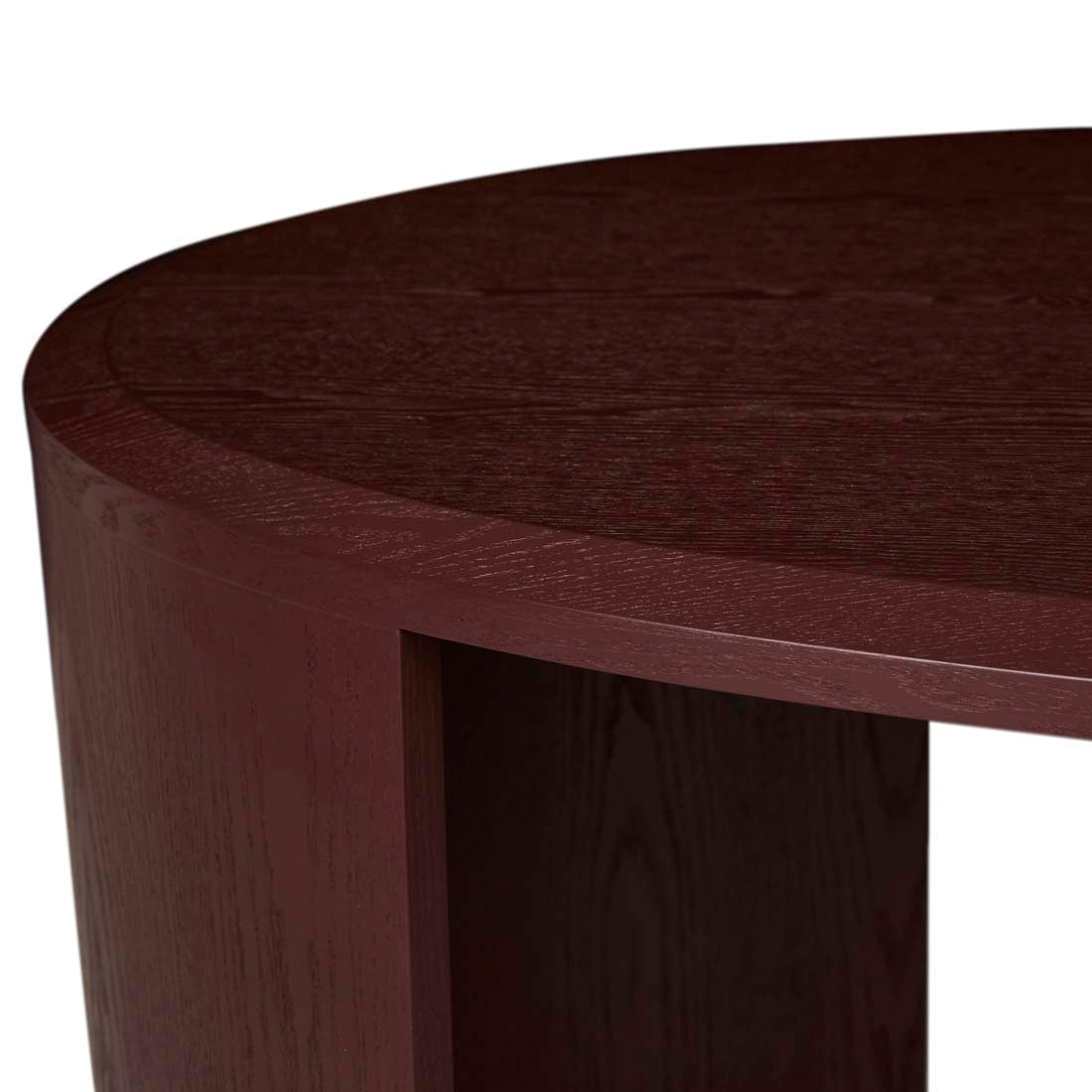 Oberon Curved Desks - Shiraz
