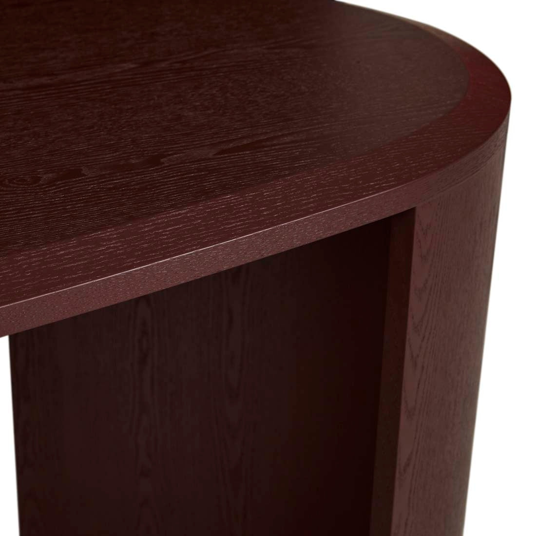 Oberon Curved Desks - Shiraz