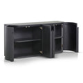 Jarrett 1.6m Sideboard - Full Black