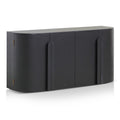 Jarrett 1.6m Sideboard - Full Black