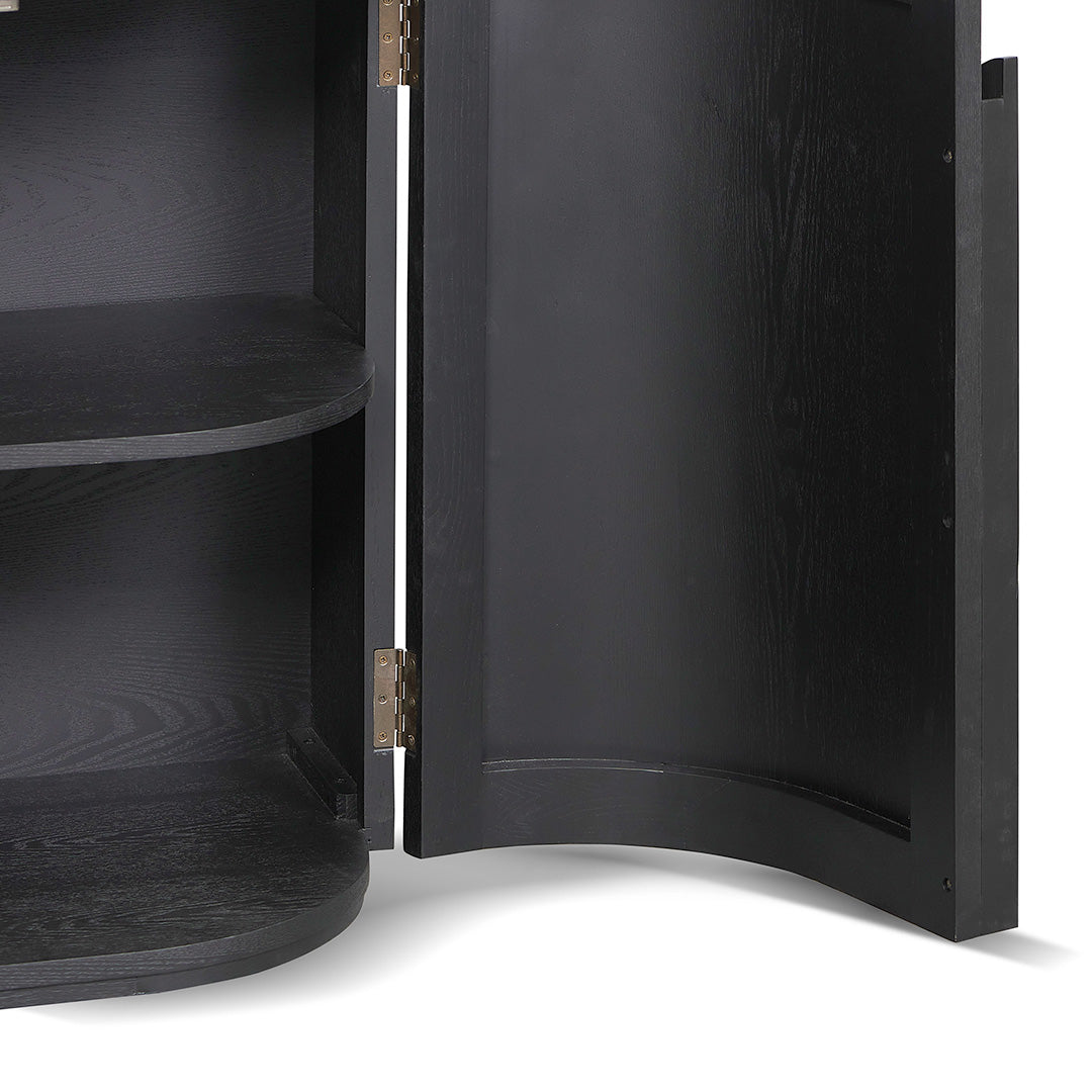 Jarrett 1.6m Sideboard - Full Black