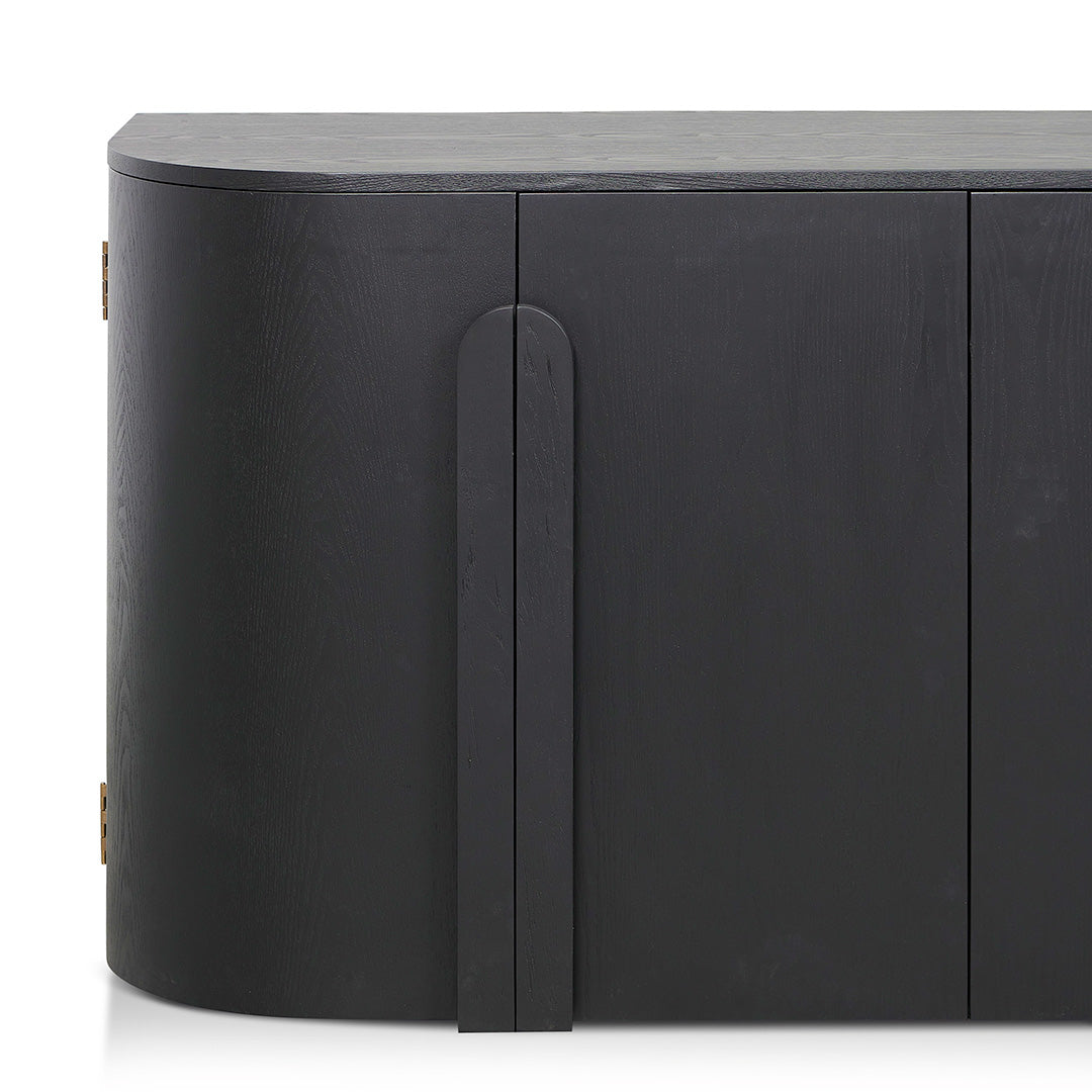 Jarrett 1.6m Sideboard - Full Black