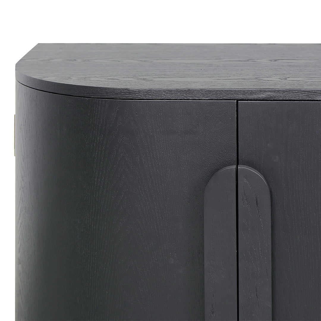 Jarrett 1.6m Sideboard - Full Black