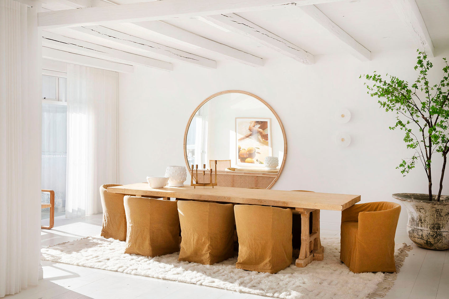 Hamilton Dining Chair | Ochre