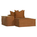 Hendrix Low Rider Sofa | Chaise Left Hand Arm