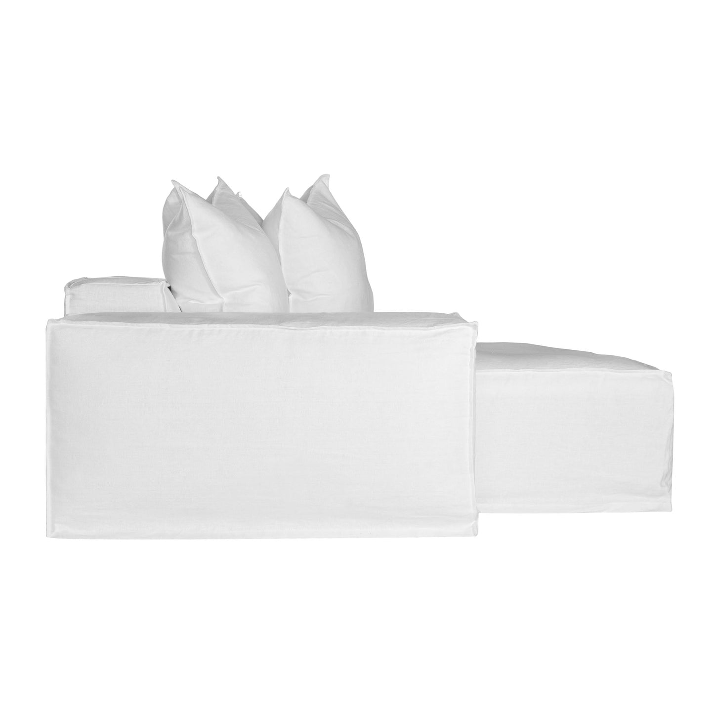 Hendrix Low Rider Sofa | Chaise Left Hand Arm