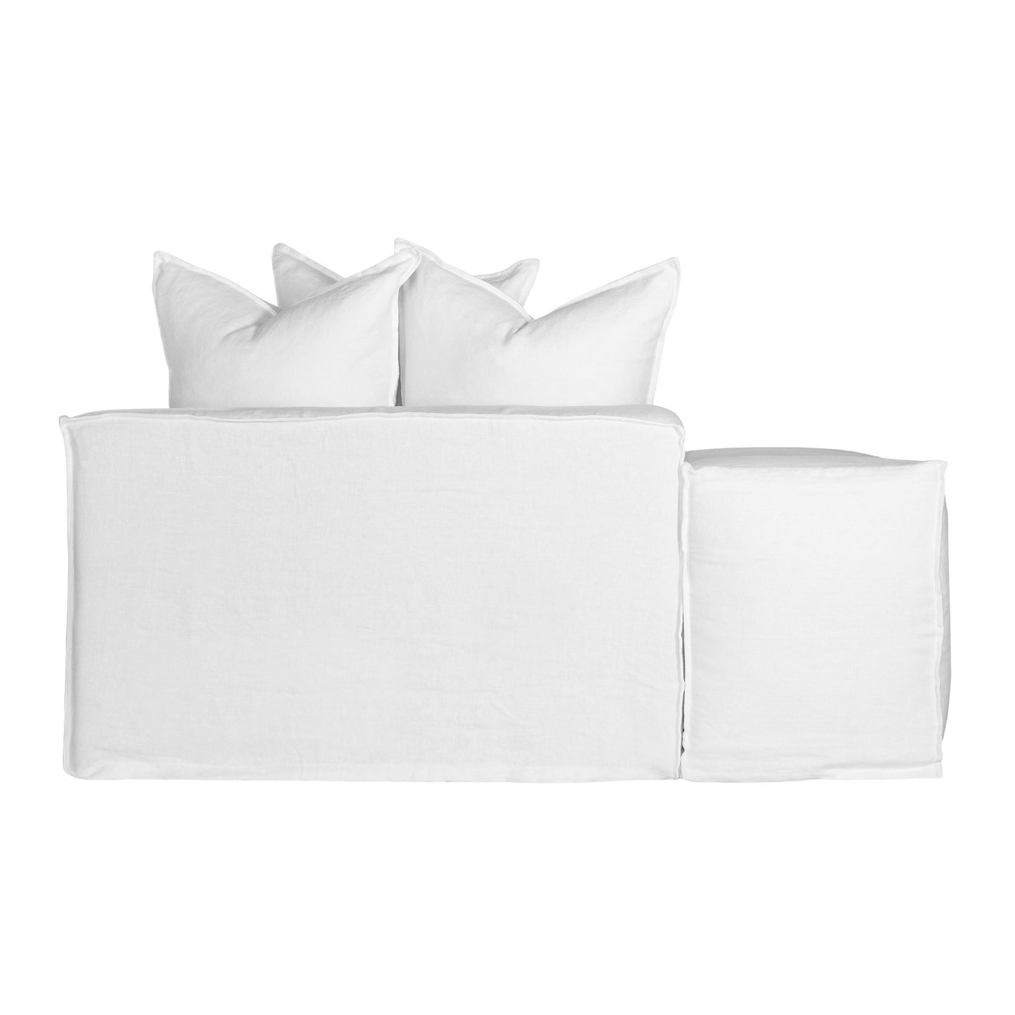 Hendrix Low Rider Sofa | Chaise Left Hand Arm