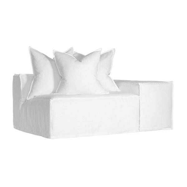 Hendrix Low Rider Sofa | One Seater Right Hand Arm