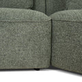 Rowe Right Chaise Sofa - Coral Dark Green