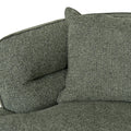 Rowe Right Chaise Sofa - Coral Dark Green