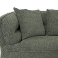 Rowe Right Chaise Sofa - Coral Dark Green