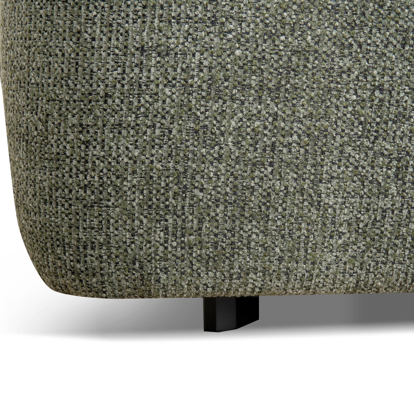 Rowe Right Chaise Sofa - Coral Dark Green
