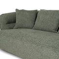 Rowe Right Chaise Sofa - Coral Dark Green
