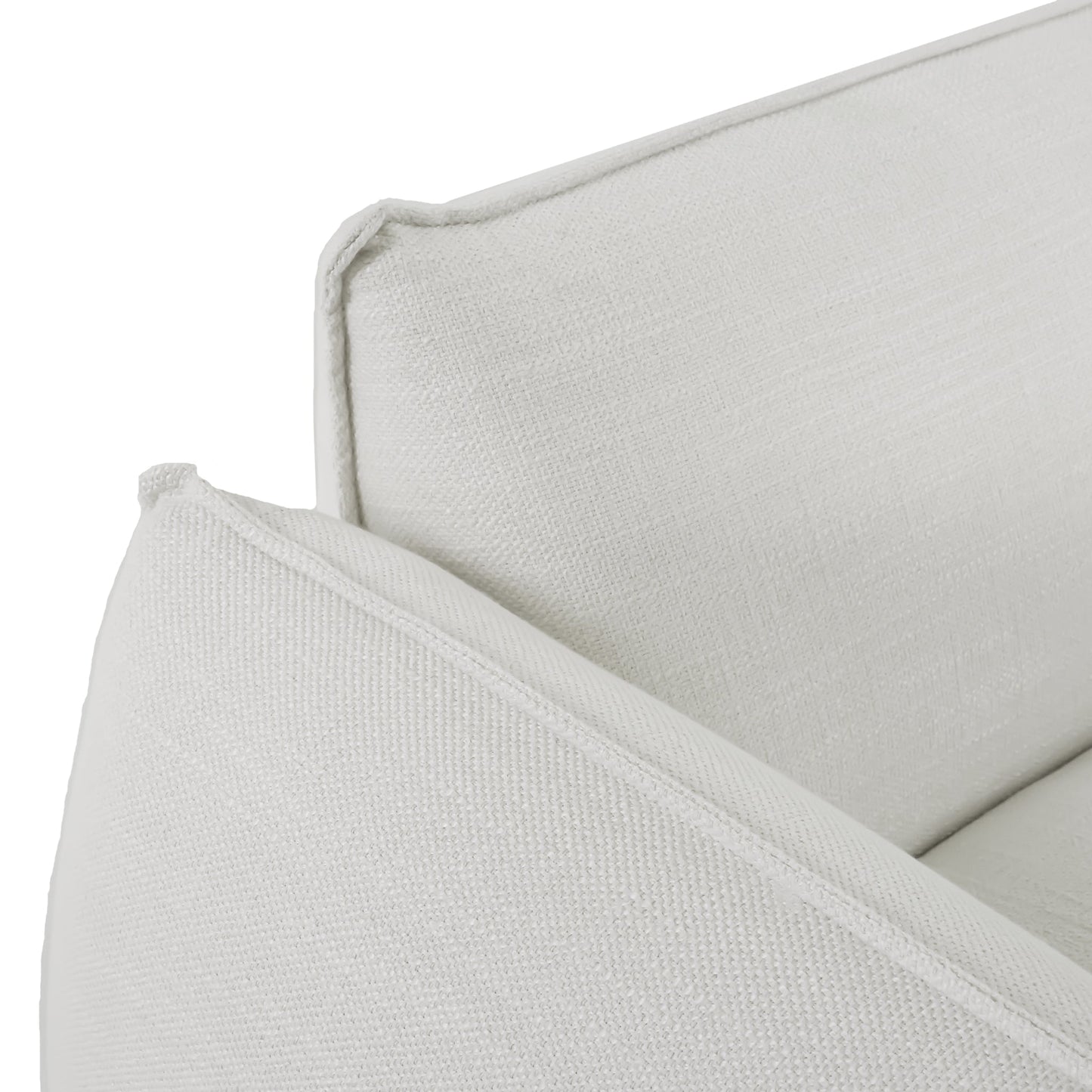 Ferrell 3 Seater Right Chaise Sofa - Beige