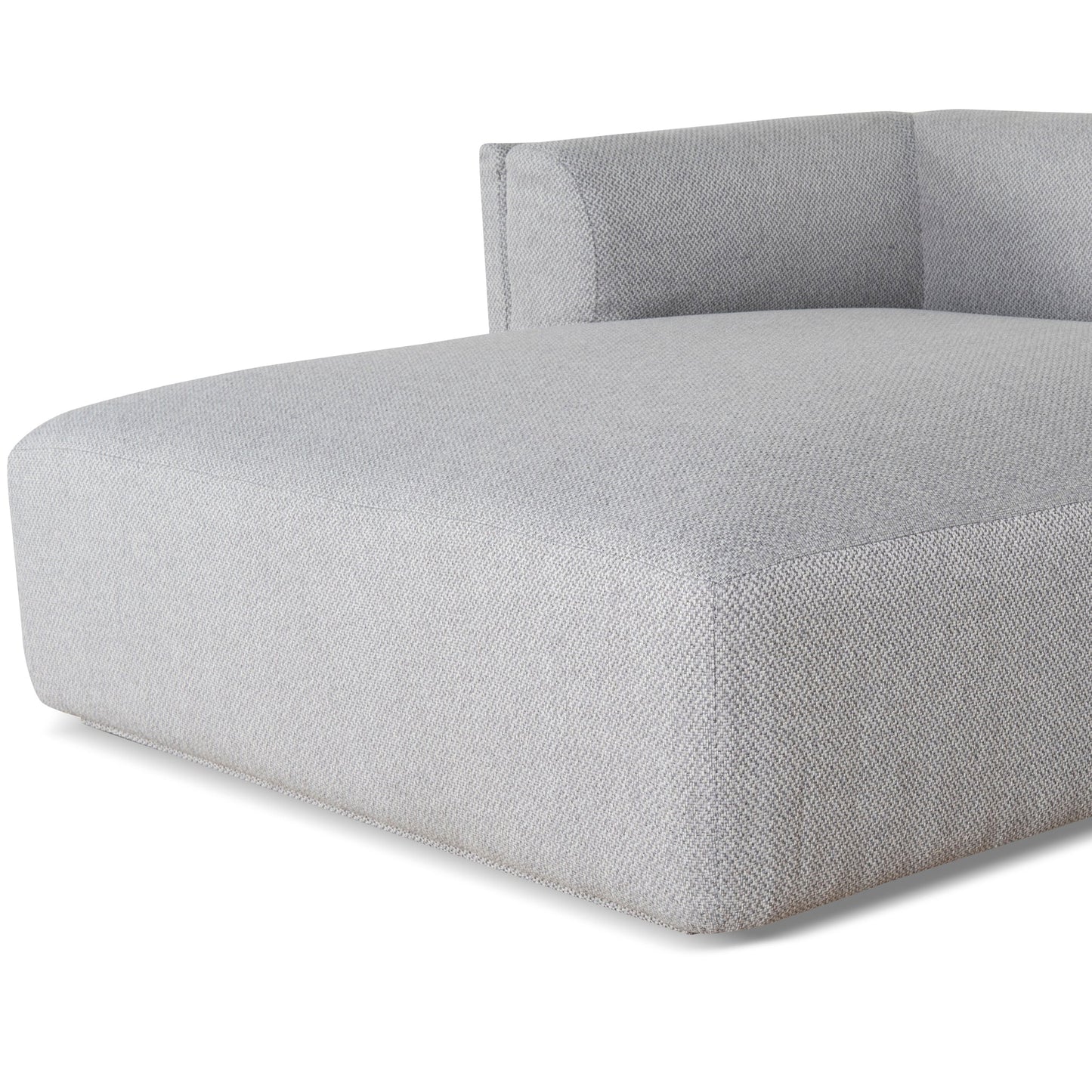 Mullen Left Chaise Sofa - Grey