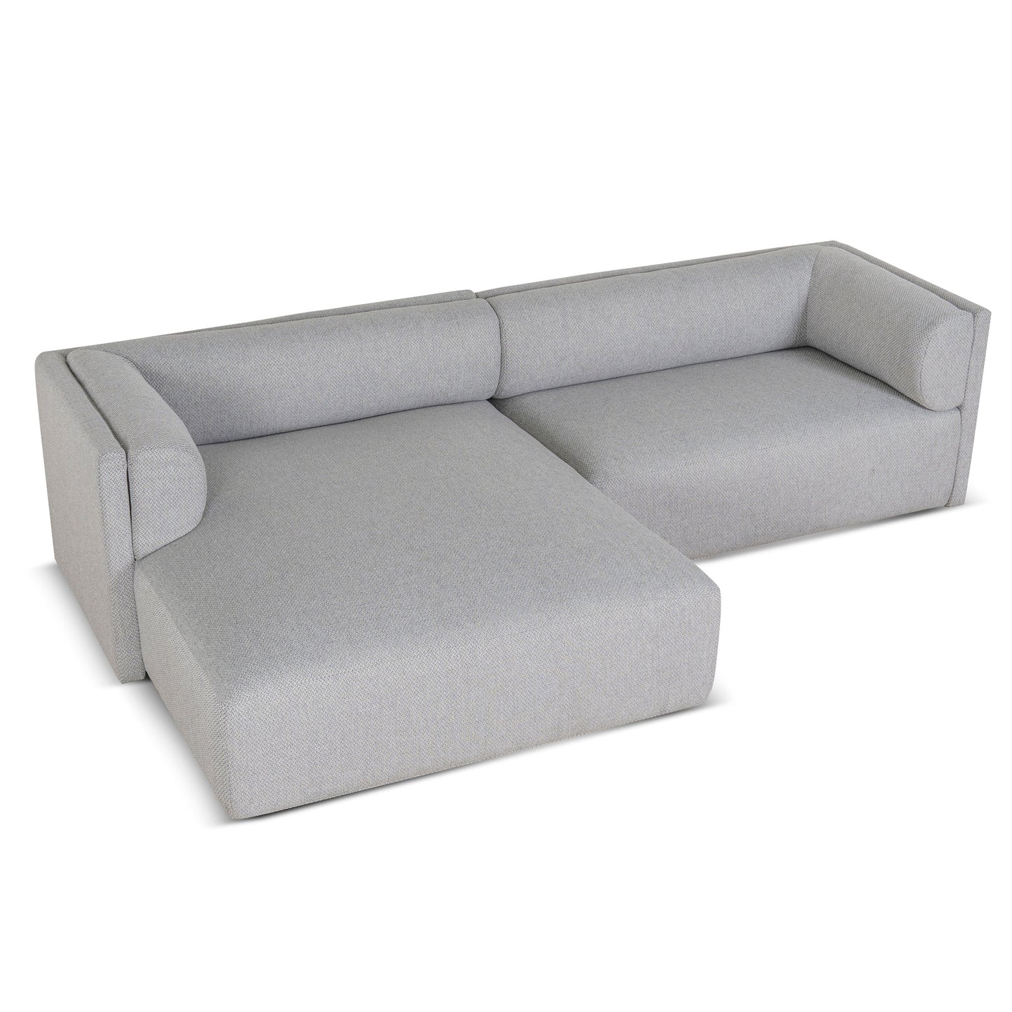 Mullen Left Chaise Sofa - Grey