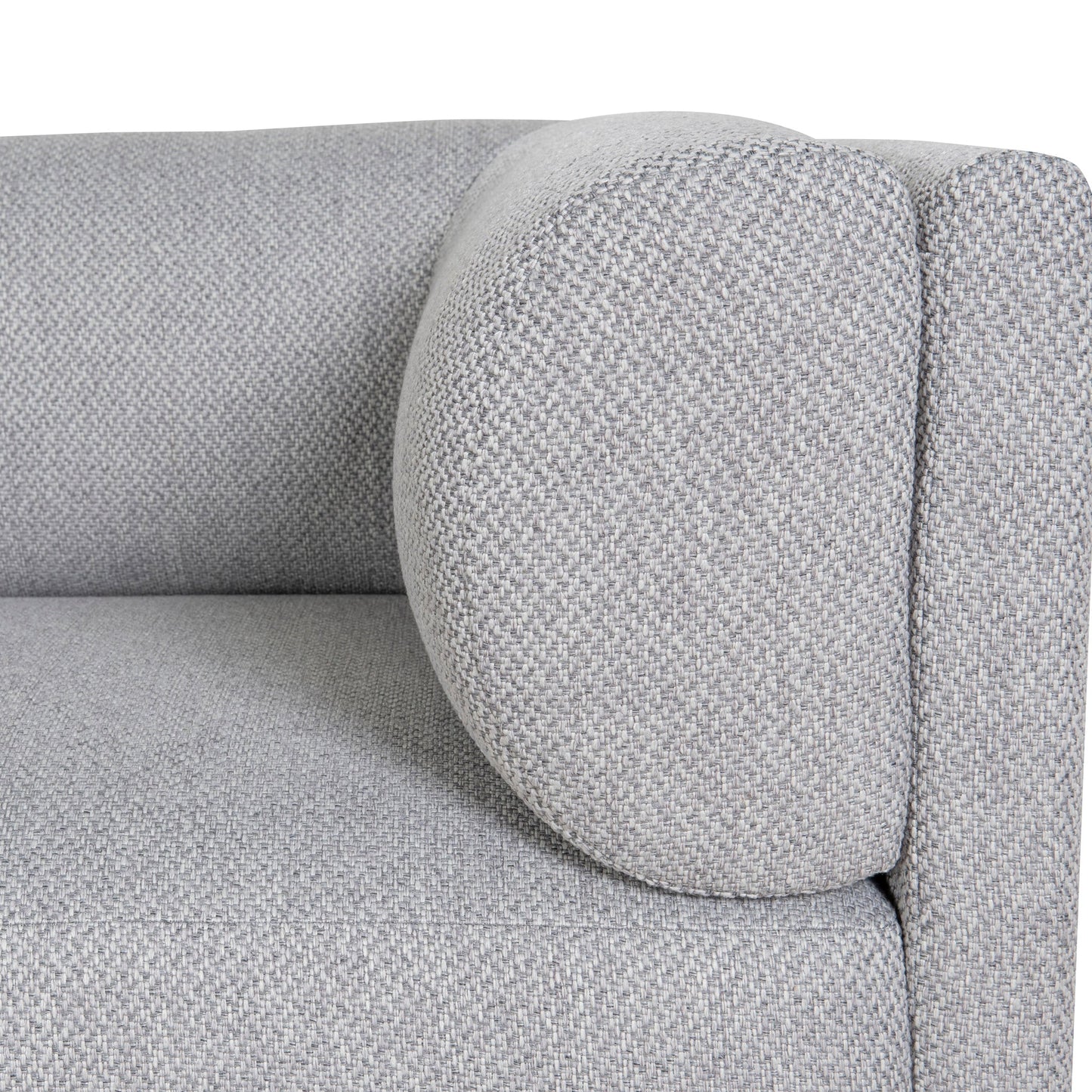 Mullen Left Chaise Sofa - Grey