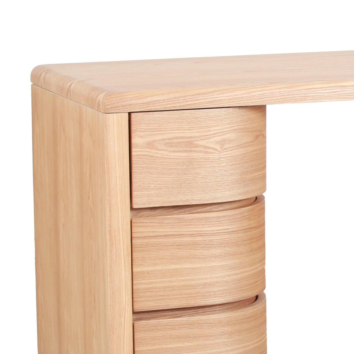 Aiza 1.6m Office Desk - Natural