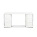 Aiza 1.6m Office Desk - White
