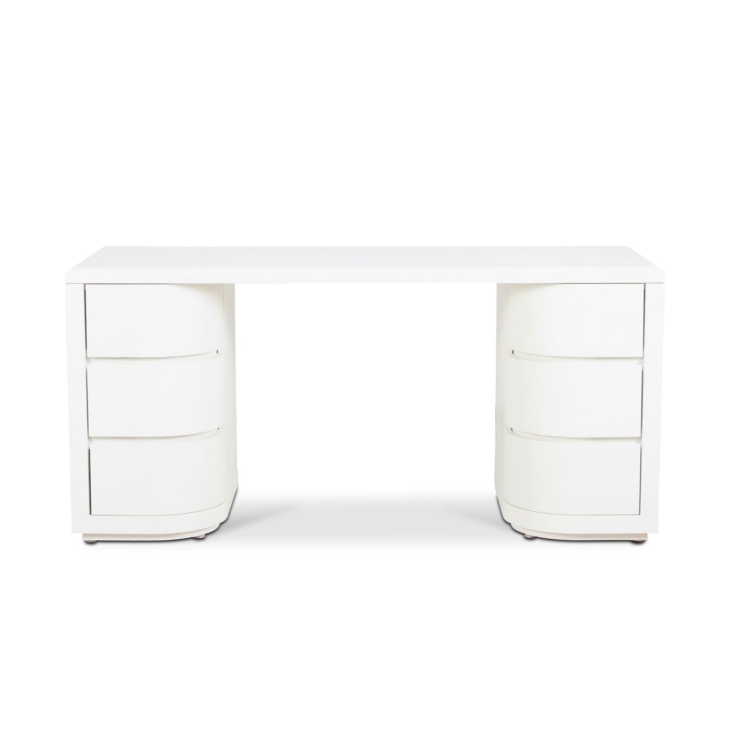 Aiza 1.6m Office Desk - White