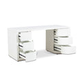 Aiza 1.6m Office Desk - White