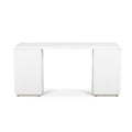 Aiza 1.6m Office Desk - White