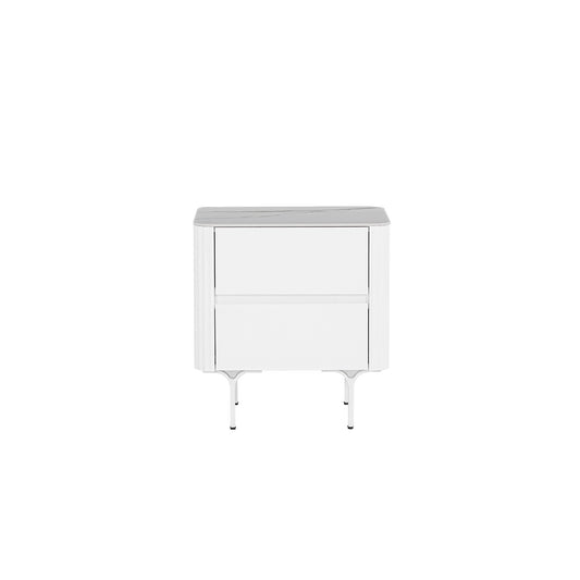 Higgins Bedside Table - White