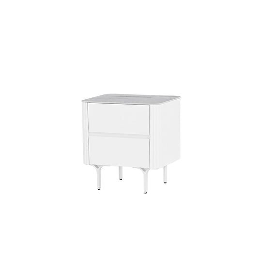 Higgins Bedside Table - White