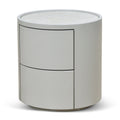 Nithya Bedside Table - Light Grey