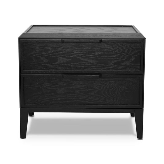 Imrich Bedside Table - Full Black