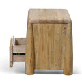 Varika 55cm Bedside Table - Natural