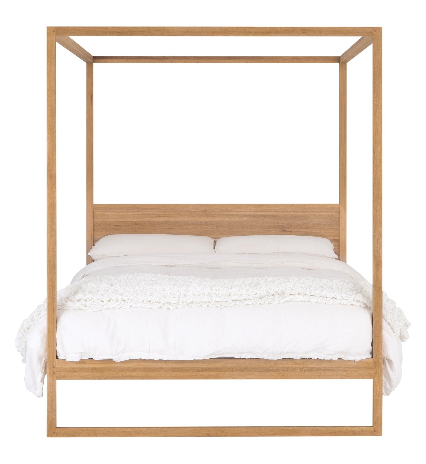 Strand Four Poster Bed | Natural