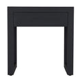 Strand Pedestal Bedside | Black