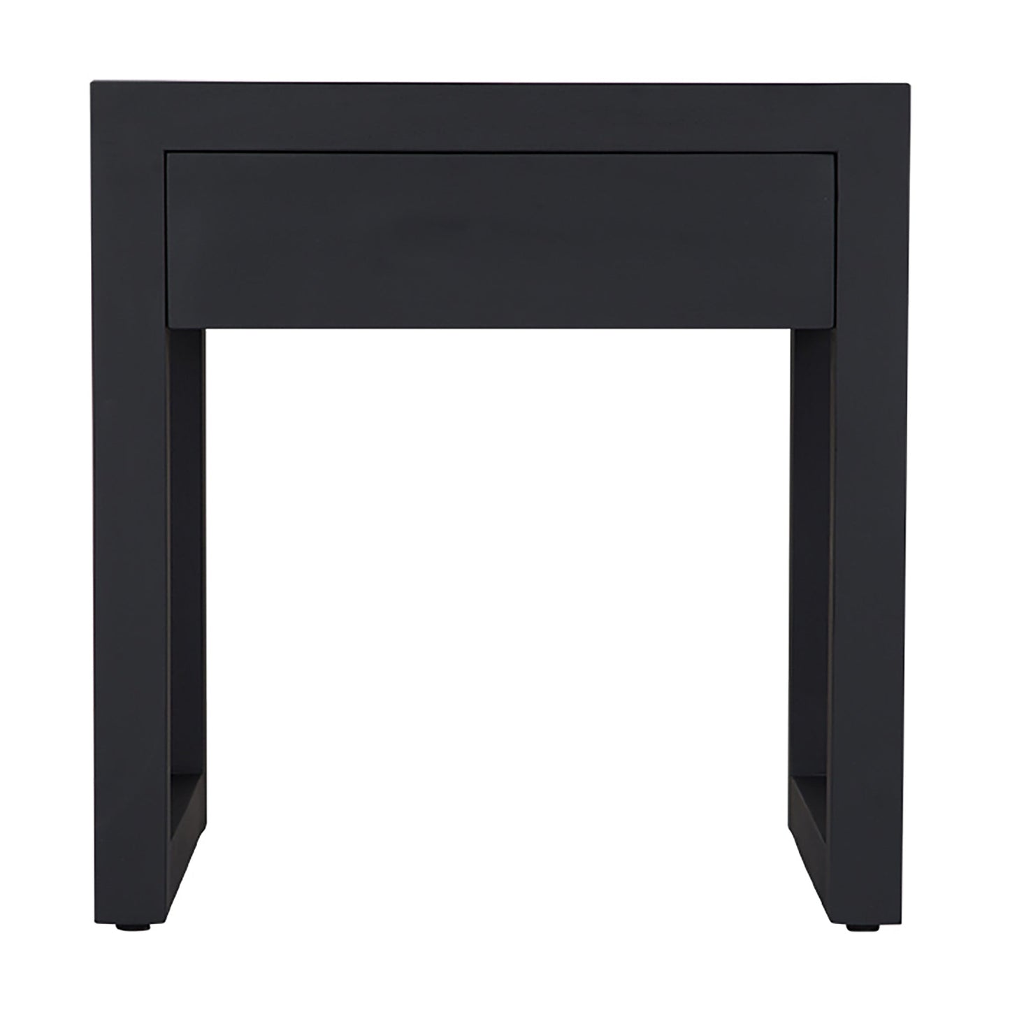 Strand Pedestal Bedside | Black
