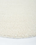Dorset Natural White Round Floor Rug