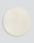 Dorset Natural White Round Floor Rug